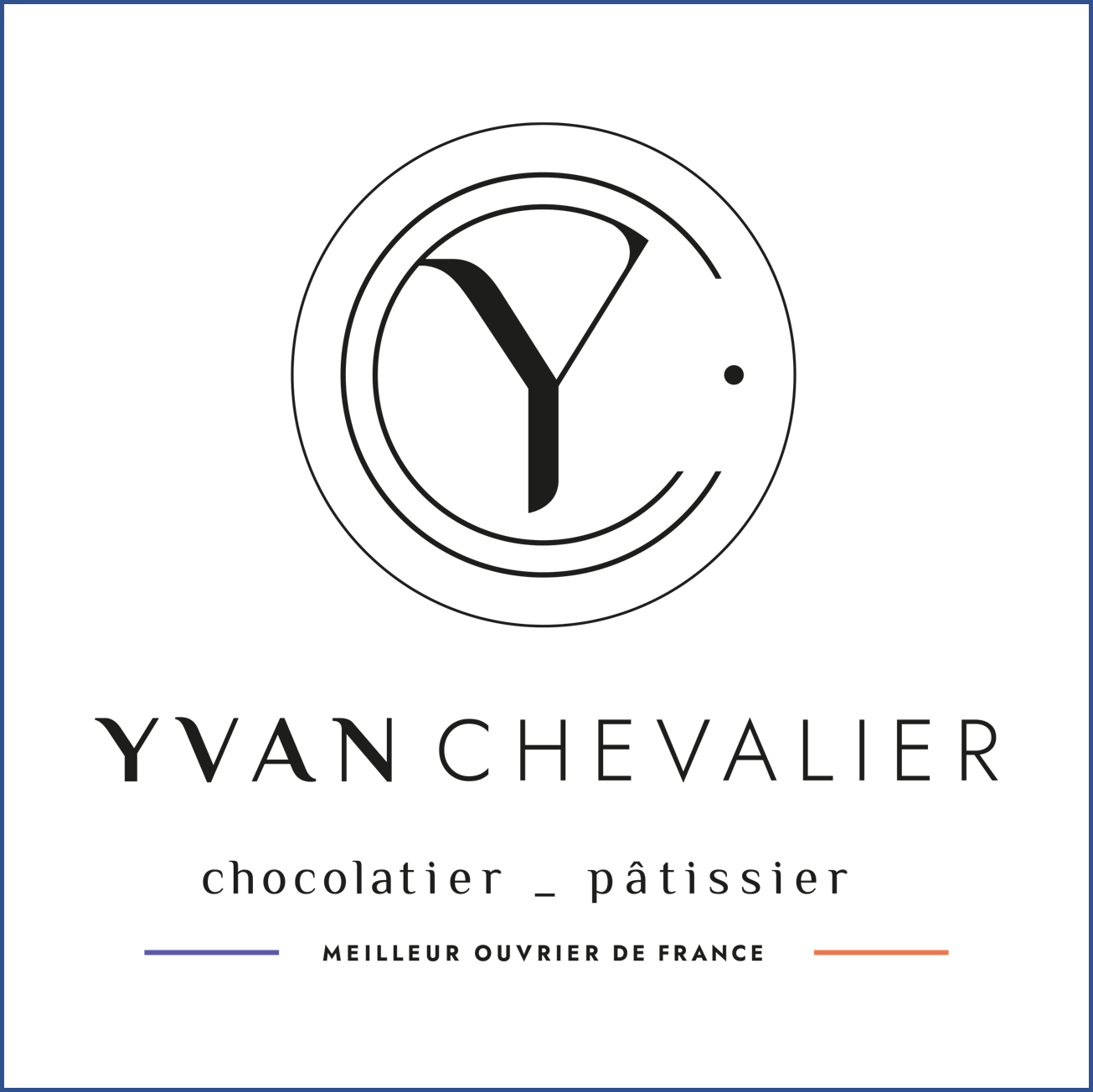 logo yvan chevalier chocolatier